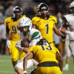 Free State’s Brittingham powers Firebirds football to 49-27 win over Shawnee Mission West