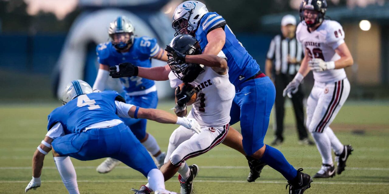 Lawrence football sees 2-TD lead slip away late in 35-31 road loss against Olathe West