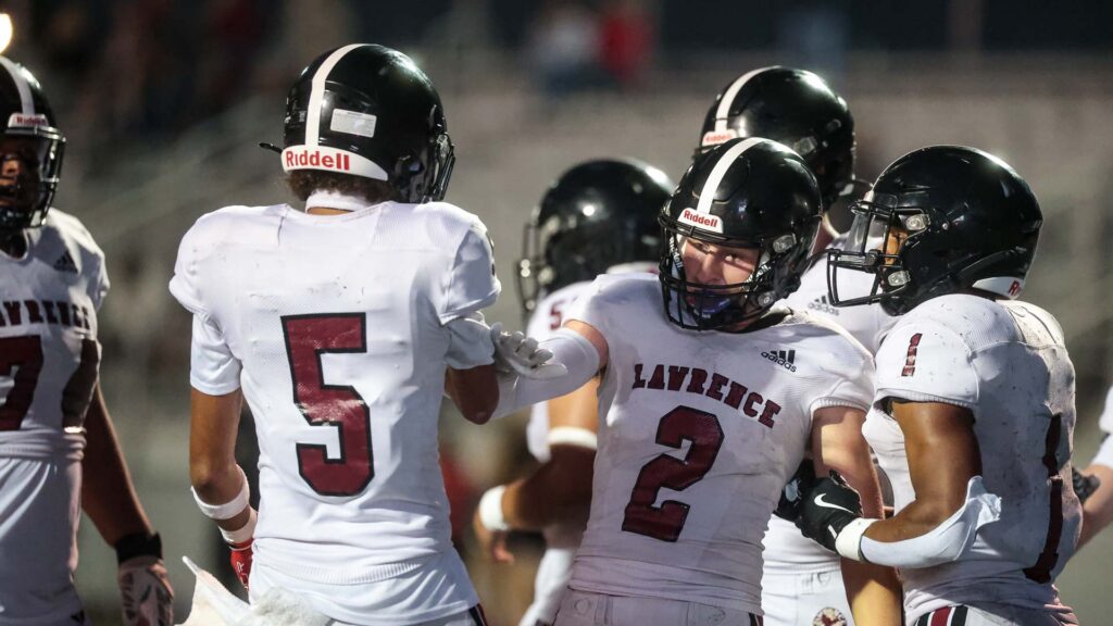 Lawrence football vs. Olathe Northwest, Week 3-15