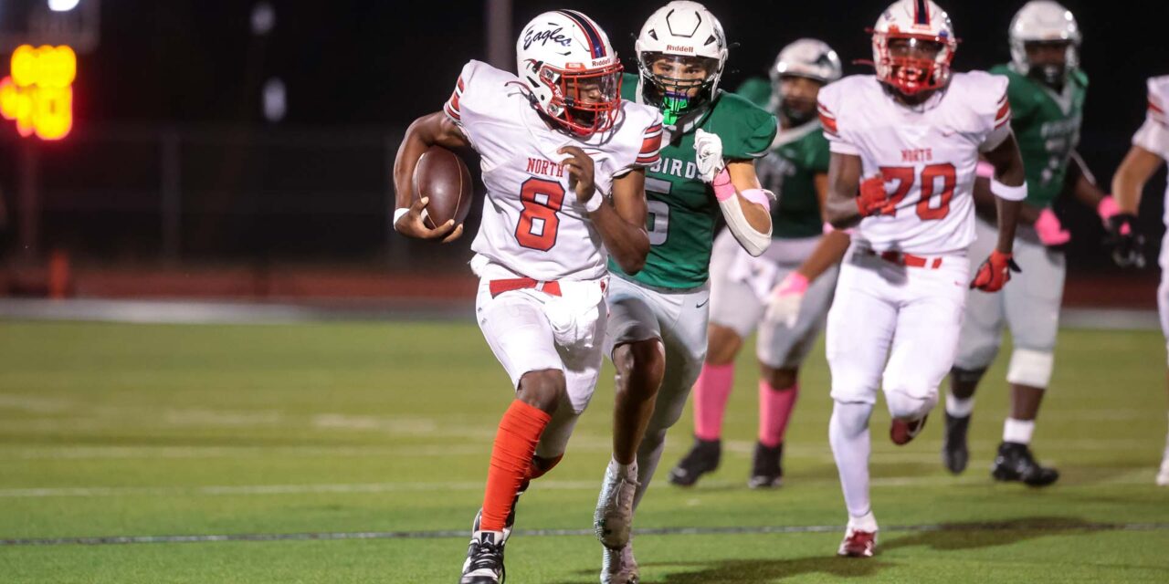 Olathe North storms back deliver to Free State a weather-delayed 35-14 loss, snaps Firebirds’ 4-game win streak