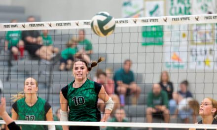 ‘Firing on all cylinders’: Free State spikers dispatch crosstown rival Lawrence in four sets during City Showdown