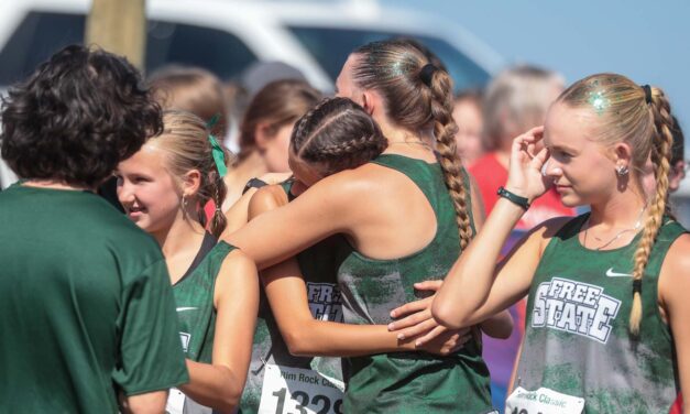 Free State boys, girls XC teams earn top-3 finishes at regionals to punch tickets to state; Lawrence High’s Schwartz and Garrett also qualify to compete at Rim Rock