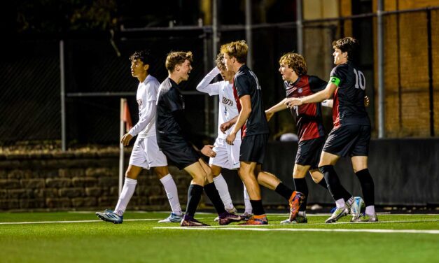 Paden’s 4 goals propel Lawrence High boys soccer to Senior Night victory; Sandefur discusses journey to scoring record