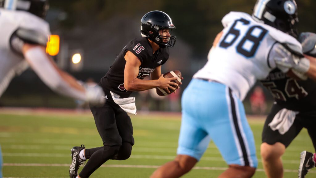 Lawrence High football vs. Shawnee MIssion East, Week 5-19
