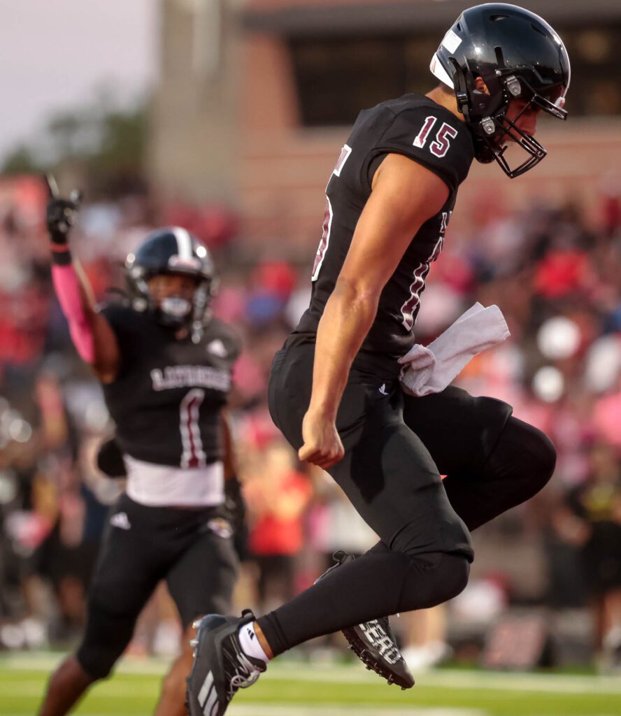 Lawrence High football vs. Shawnee MIssion East, Week 5-21