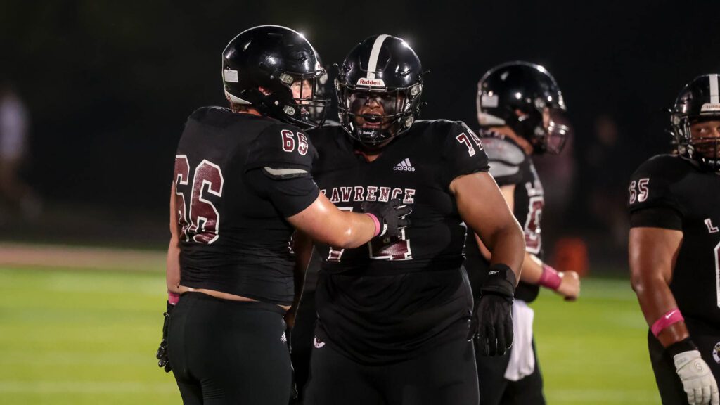 Lawrence High football vs. Shawnee MIssion East, Week 5-28