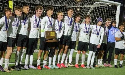 Senior-laden Baldwin boys soccer team unable to slow-down Rose Hill in second half of 3-1 loss in 4-1A state championship match