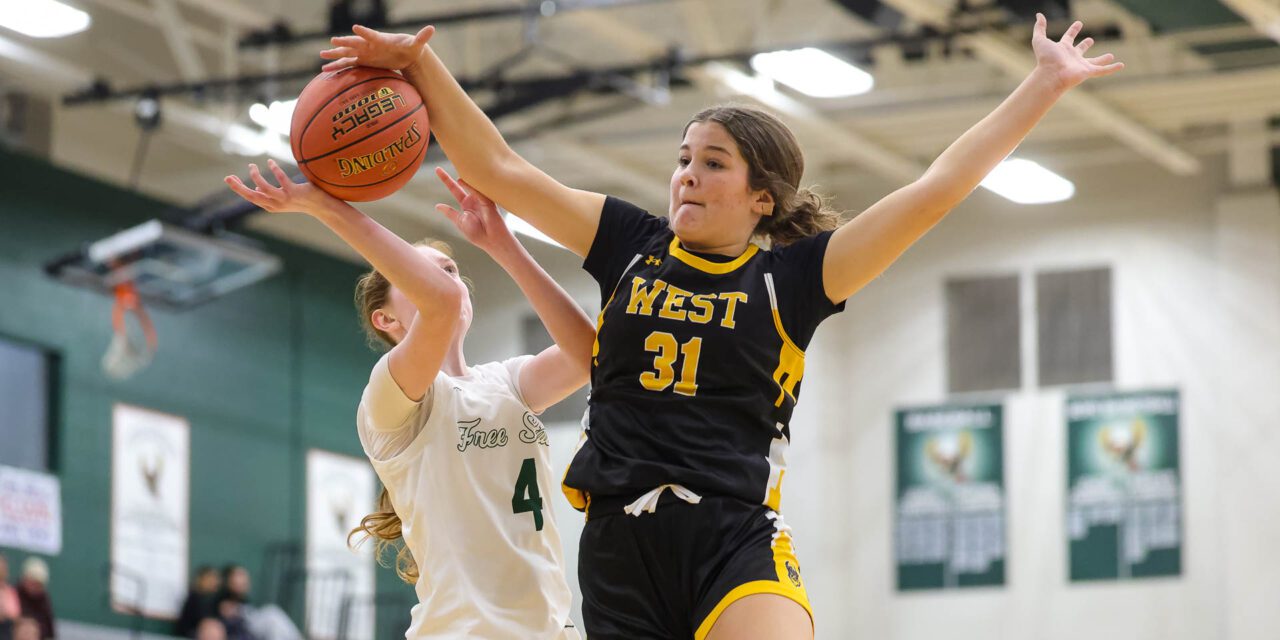 Free State girls derailed by cold shooting, turnovers in loss to league foe Shawnee Mission West
