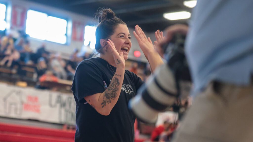 Lawrence, Free State FireLions Gymnastics at Sunflower League championship meet-22