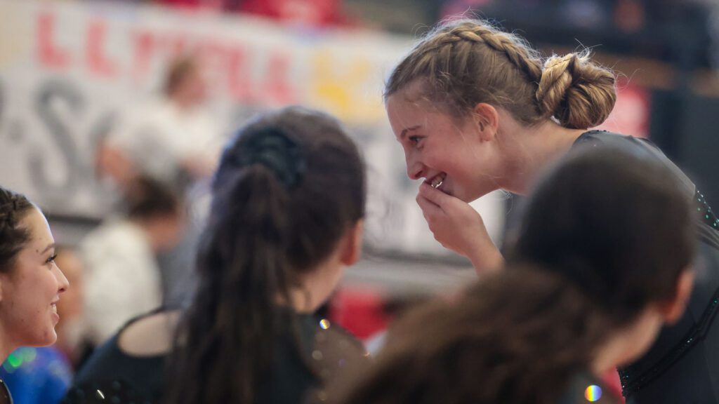 Lawrence, Free State FireLions Gymnastics at Sunflower League championship meet-78